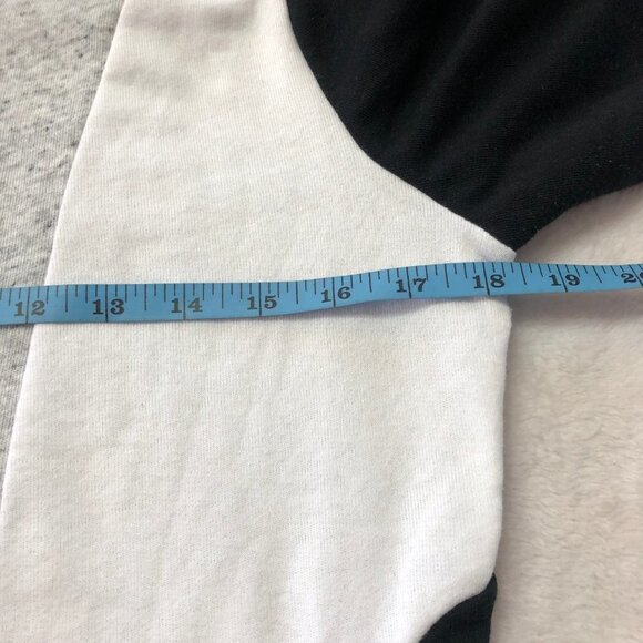 PINK Victoria's Secret Full Zip Up Color Block Hoodie Black/White/Grey XS - Picture 10 of 14